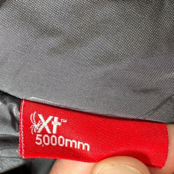 Spyder Womens XT 5000 White and Red Ski Snow Zip up Jacket Size 10 Insulated - Picture 14 of 16